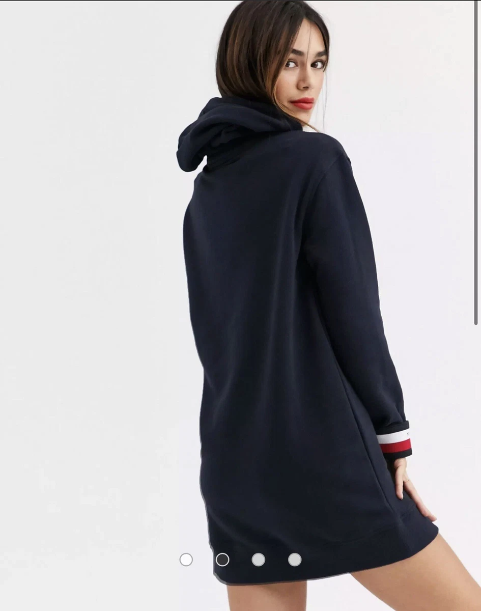 Tommy Hilfiger Corp logo hoodie dress eBay