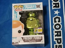 Funko Pop! Freddy Funko Chrome SE (Green) Exclusive SDCC 2017 LE 425 Pcs