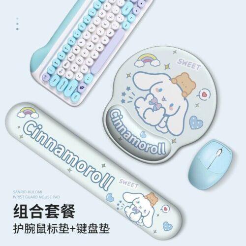 Cartoon Melody Cinnamoroll 3D Silicone Mouse Pad Keyboard Wrist Rest Anti-Slip - Picture 2 of 25