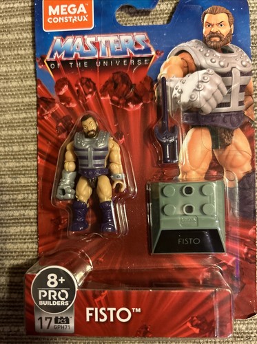 Mega Construx Masters of The Universe Heroes Modellino Fisto - Multicolore - Foto 2 di 3