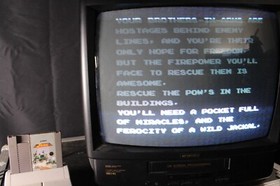 Nintendo Jackal NES vintage original video game cartridge classic 1988