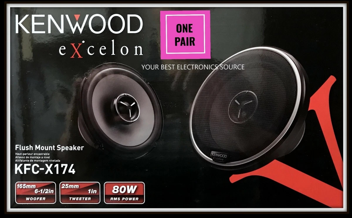 Kenwood excelon hotsell speakers 6.5
