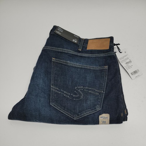 NWT MEN'S SILVER JEANS Grayson Easy Fit 