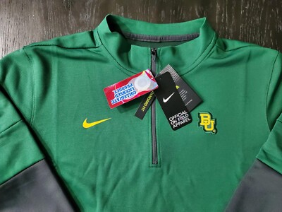 Buy Nike Baylor University Bears BU Athletic Therma Shirt Men XL 1/4 Zip Long Sleeve online | eBay