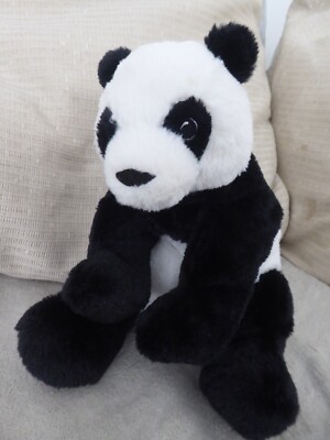 Ikea Kramig - schwarz-weißer Panda - 13 Zoll superweicher Plüsch Kuscheltier Teddybär