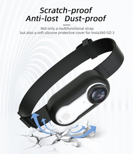 Mounting Strap for Insta360 GO 3 & 3S and Mini 3 / Mini 2 / Air 2S / Air 2 - Picture 8 of 12