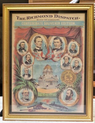  The Richmond Dispatch  Confederate Souvenir Edition Reproduction of UCV Reunion