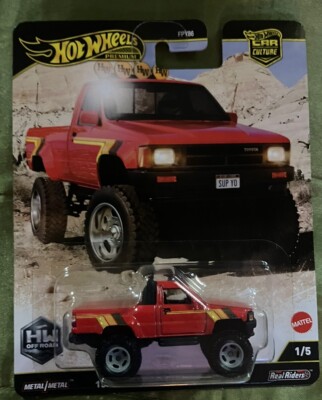 Hot Wheels 1987 Toyota Pickup Truck Rot Offroad FPY86-961 H 1/64