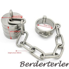 Stainless Steel Penis Stretch Tool Men Exercise Stretcher Ball Heavy-Duty Weight