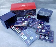 Iomega Zip Disks 100MB GiG-O-COLORS Zip Disk 100 9 w/Box  Case Holders New