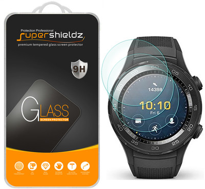3X Supershieldz for Huawei Watch 2 / Sport Tempered Glass Screen Protector Saver