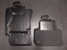 AUDI Q7 2016 ONWARDS FRONT AND REAR RUBBER FLOOR MATS 4M2061501041 4M1061512041