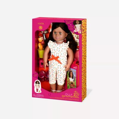 Our Generation Nahla with Storybook Accessories 18" Posable