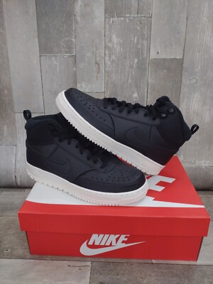 Men's 9 Nike Court Vision Mid WNTR Black/Black-Phantom (DR7882 002
