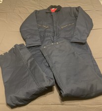 Vintage BIG BEN by Wrangler Quilt Lined Insulated Work Coveralls Size Large USA