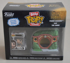 Funko Bitty Pop! Town LOTR: Frodo Baggins and The Shire BNIB UK