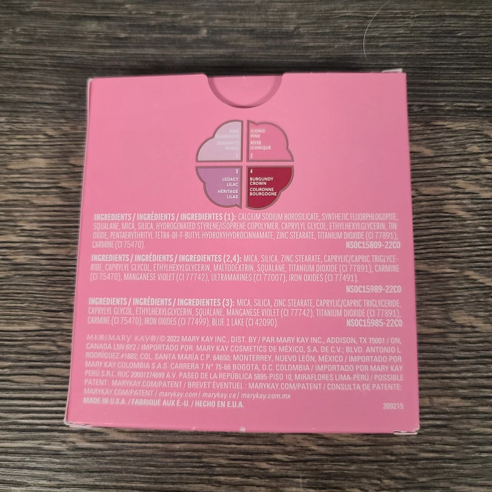 PALETA DE SOMBRAS DE OJOS MARY KAY 60 ANIVERSARIO EDICIÓN LIMITADA 2023! Foto 3 de 4