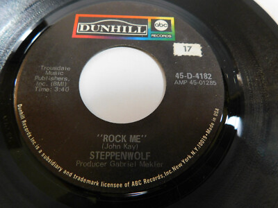 Steppenwolf   Rock Me 1969 7'' Single 45-D-4182
