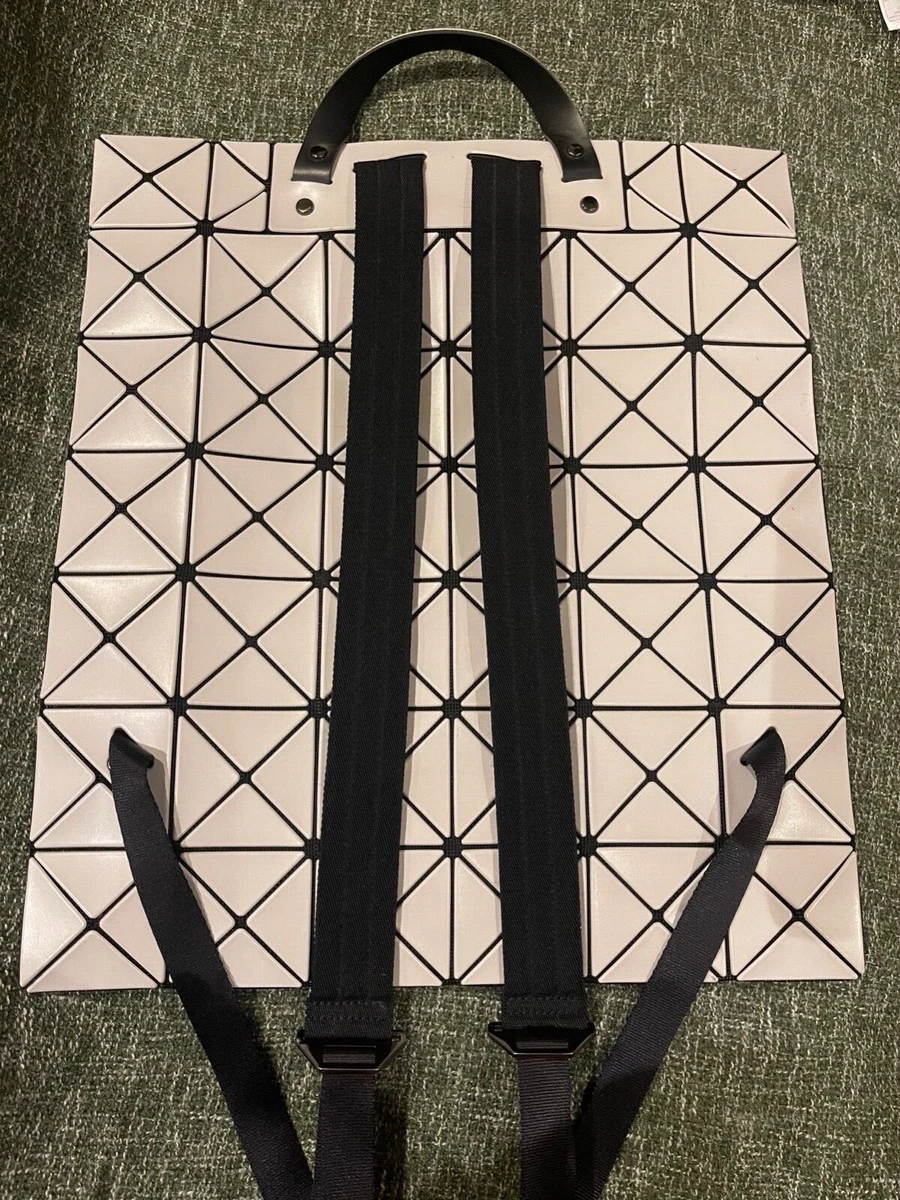 BAO BAO ISSEY MIYAKE Flat Pack geometric pattern PVC backpack