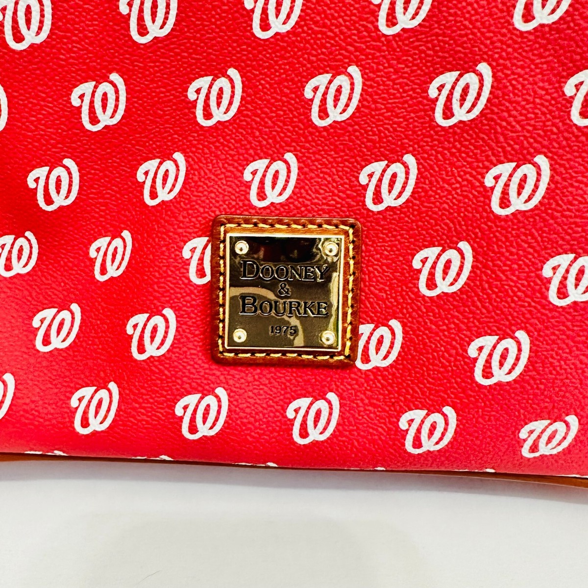 DOONEY & BOURKE MLB BASEBALL WASHINGTON NATIONALS CROSSBODY BAG 