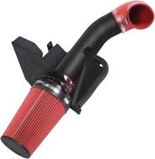4" Inches Performance Cold Air Intake Kit with Filter & Powder Coated Intake Tub