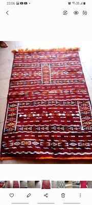 Marokkanischer Handgeknüpfter Teppich Traditioneller Stil. Größe 2,5 x 1,5M