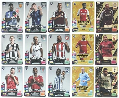 Panini Premier League Adrenalyn XL PLUS 2025 Ultimate Golden Ballers Excellence