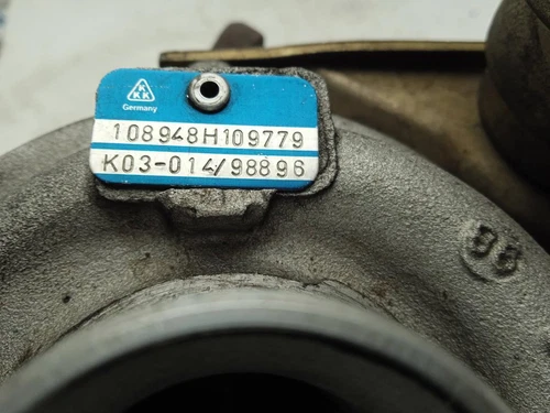 K03014 Turbocompresor para RENAULT MEGANE I BERL./ BERL. CON PORTÓN (BA0) 597993 - Imagen 4 de 4