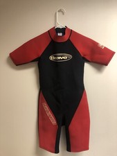 Brave New World Wetsuit Wet Suit Boys Youth Y 12 Shortie Short Sleeve Swim Surf