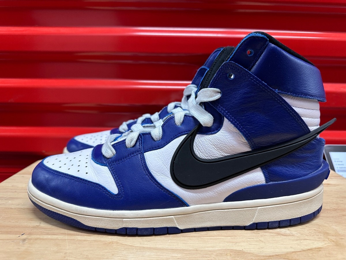 Nike Dunk High Ambush Deep Royal Blue CU7544-400 Used Men's Nike Dunk High Ambush Deep Royal Blue CU7544-400 Used Men's