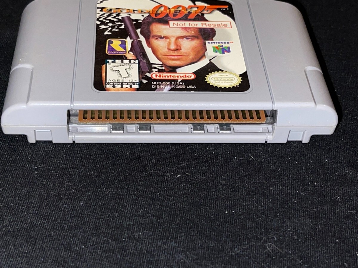 Goldeneye 007 (Nintendo 64) NFR Not For Resale Cleaned Tested