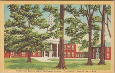 Louisville KY Norton Hall Baptist Theological Seminary Postcard