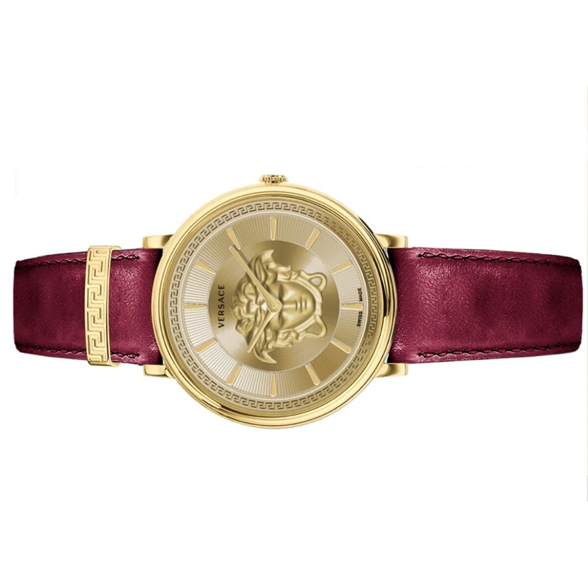 Versace orologio da donna orologio da polso V Circle VE8103821 pelle