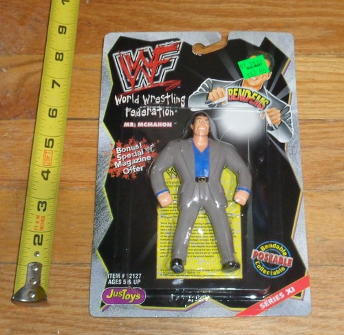 1999 WWF WWE Just Toys Mr Vince McMahon Ser 11 Ben...