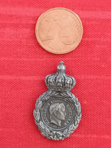 Réduction mini Médaille Napoléon de Ste Hélène (reproduction) * - Afbeelding 1 van 2