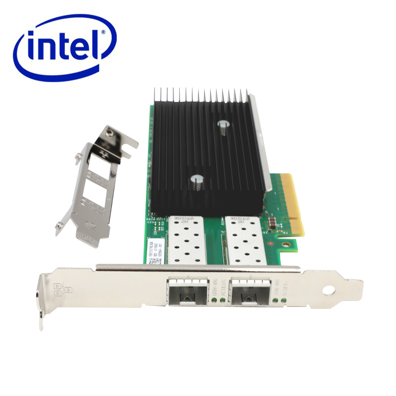 X722-DA2 Intel 10Gb/s PCI-E 3.0 X8 2-Port Optical Fiber X722-DA2 Intel 10Gb/s PCI-E 3.0 X8 2-Port Optical Fiber