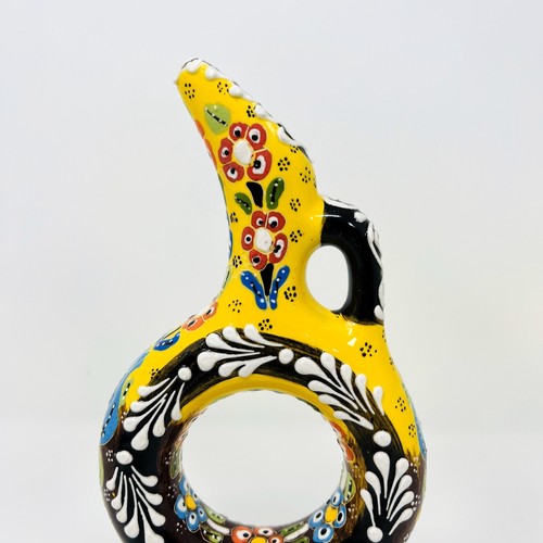 9' Turkish Handmade & Hand Painted Hittite Vase Home Decor  - Picture 4 of 5