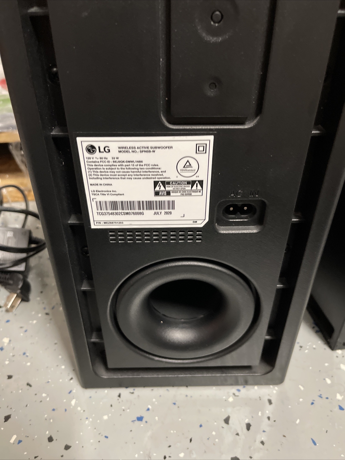 LG SN7R 5.1.2 ch Channel Bluetooth Home Theater Speaker System wt DOLBY