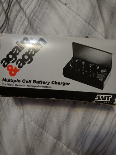 VTG SAFT AGAIN & AGAIN MULTIPLE CELL BATTERY CHARGER FOR NICKEL CADMIUM MODEL - Picture 2 of 5