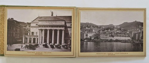 Genoa Italy Italian-American Exposition Souvenir Album 1892 pictorial photo book - Imagen 6 de 8