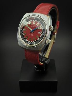 RERFA Taucheruhr mechanisch alt vintage, mvmt LORSA P75A, läuft