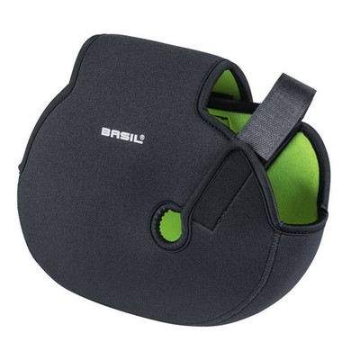 Neoprenabdeckung Basil für E-Bike-Mittelmotor - Universal - Schwarz