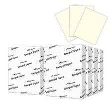 Springhill 8.5 x11 Cream Colored Cardstock Paper, 67lb VB, 147gsm. 2000 Sheets.