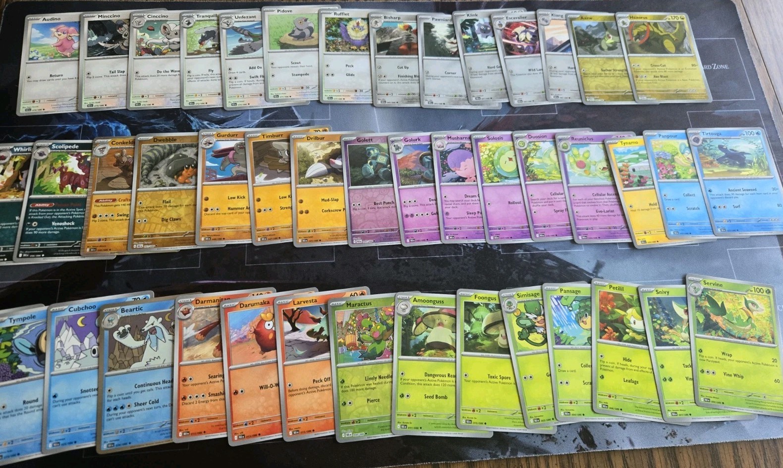 Sv: Black Bolt 45-Card Lot Includes 7x Holos Pokémon No Duplicates English