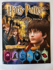 *Rare* Harry Potter Panini Sticker Album 2001 Complete still with sticker insert