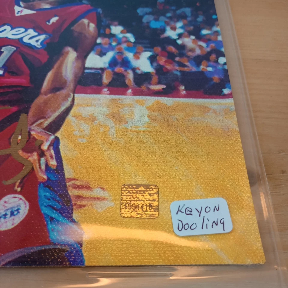 Keyon Dooling Signed Autographed L.A. Clippers 8 X 10 Vinyl Canvas Photo - Image 3 of 4