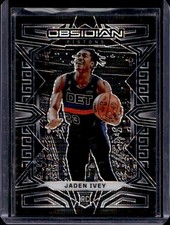 2022-23 Panini Obsidian Jaden Ivey RC Electric Etch Asia Rookie #200 Pistons