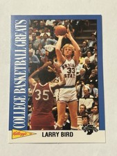1991-92 Kellogg's College Basketball Greats - Larry Bird #7