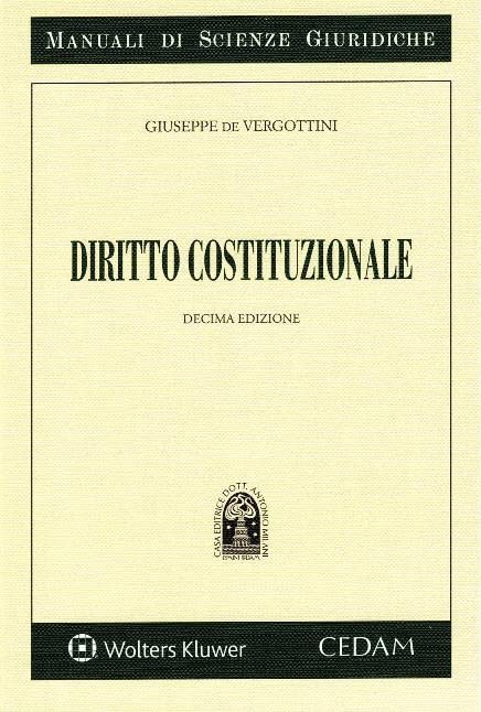 Giuseppe De Vergottini Diritto costituzionale (Paperback)