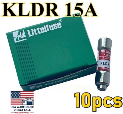KLDR-15 10PCS Littelfuse KLDR 15 KLDR 15A 600V Midget Time-Delay fuse Free Ship